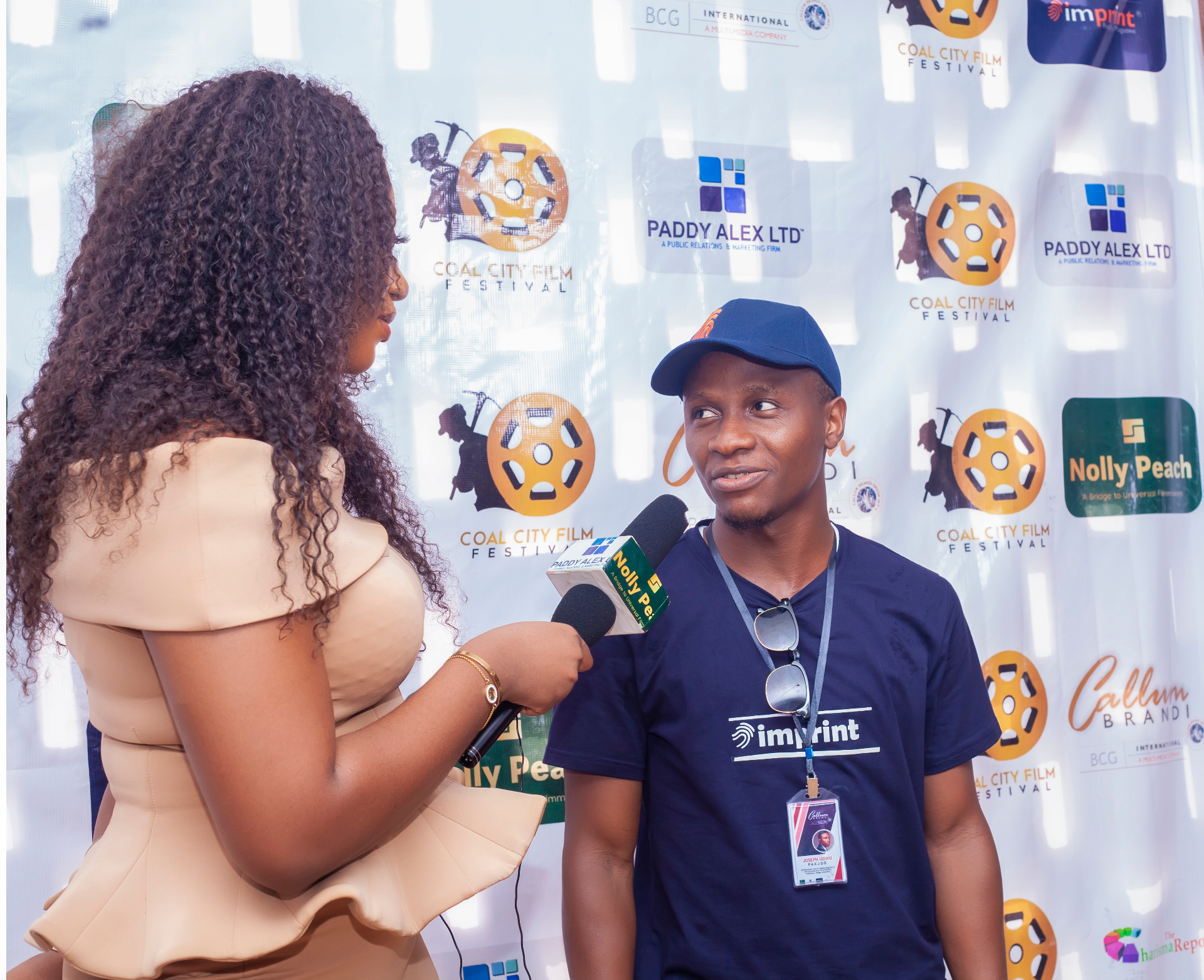 Coal City Film Festival — On the red carpet as PAXJOE — event photo