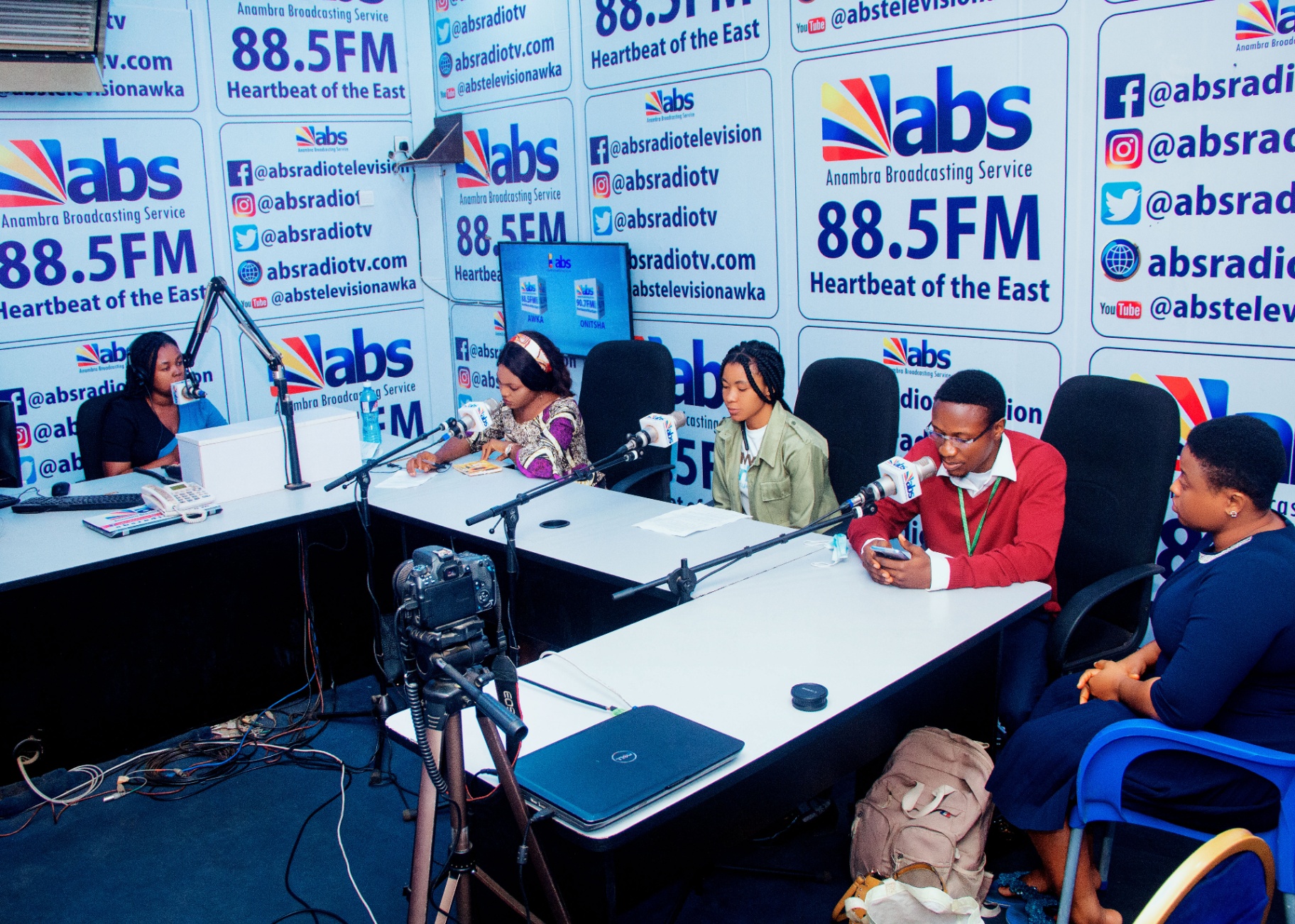 Environmental protection lectures and climate change awareness broadcasts on Anambra Broadcasting Service — Heartbeat of the East.